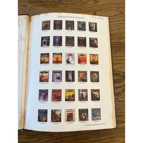 Advanced Dungeons & Dragons 2nd Edition Book Of Artifacts Hardcover - Picture 4 of 16